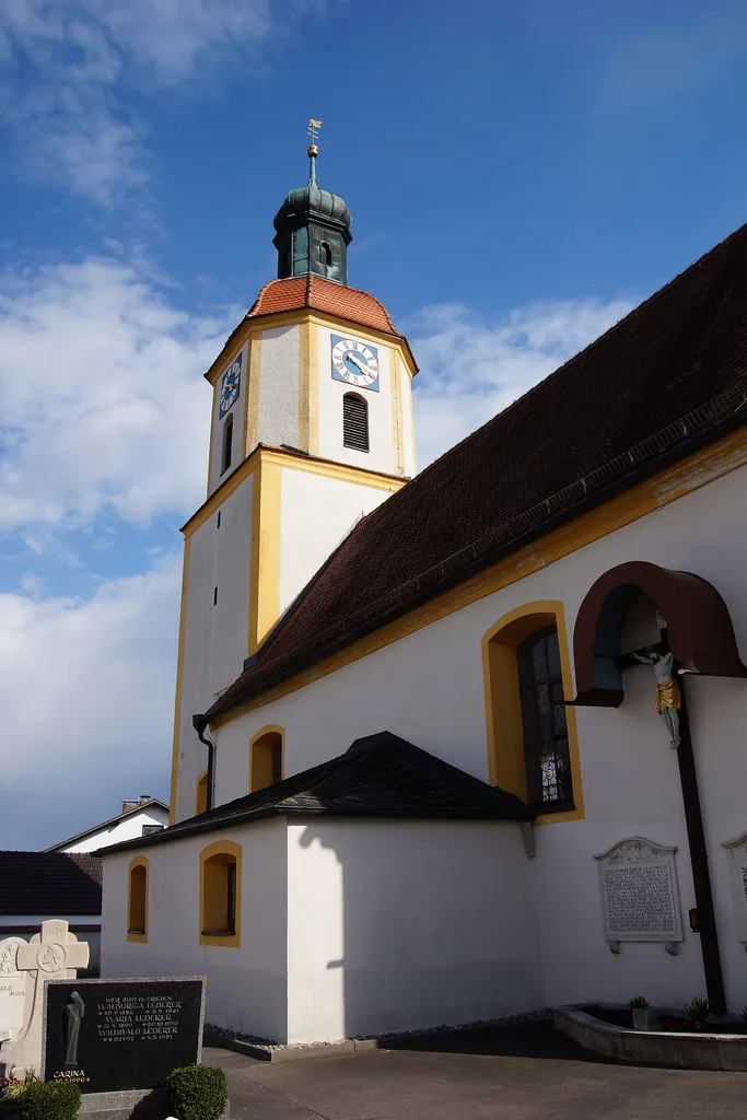 Die katholische Pfarrkirche St. Hippolytus in Gelbelsee