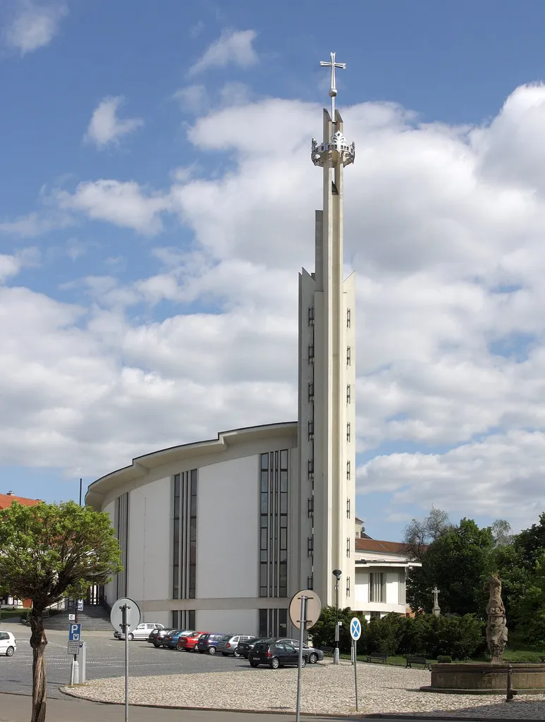 Hustopeče - kostel sv Václava.