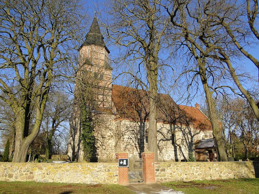 Church in Klockow, district Mecklenburg-Strelitz, Mecklenburg-Vorpommern, Germany
