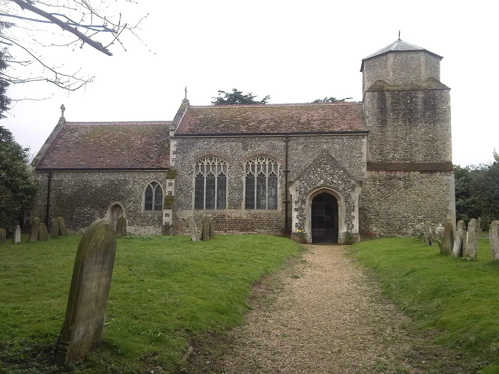 St.Pauls church, Thuxton, April 2009