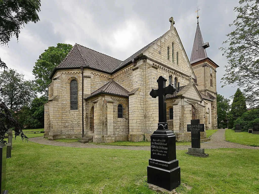 The Evangelical Lutheran Martin Luther Church in Söhlde, Germany