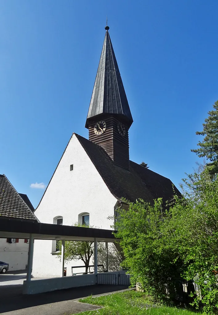 Church of Kurzrickenbach (Kreuzlingen) seen from east northeast