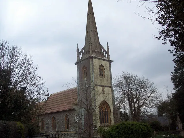 St Bartholomew's parish church, Sutton Waldron, Dorset, seen from the northwest