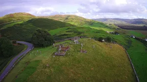 Kilmore, church and burial ground