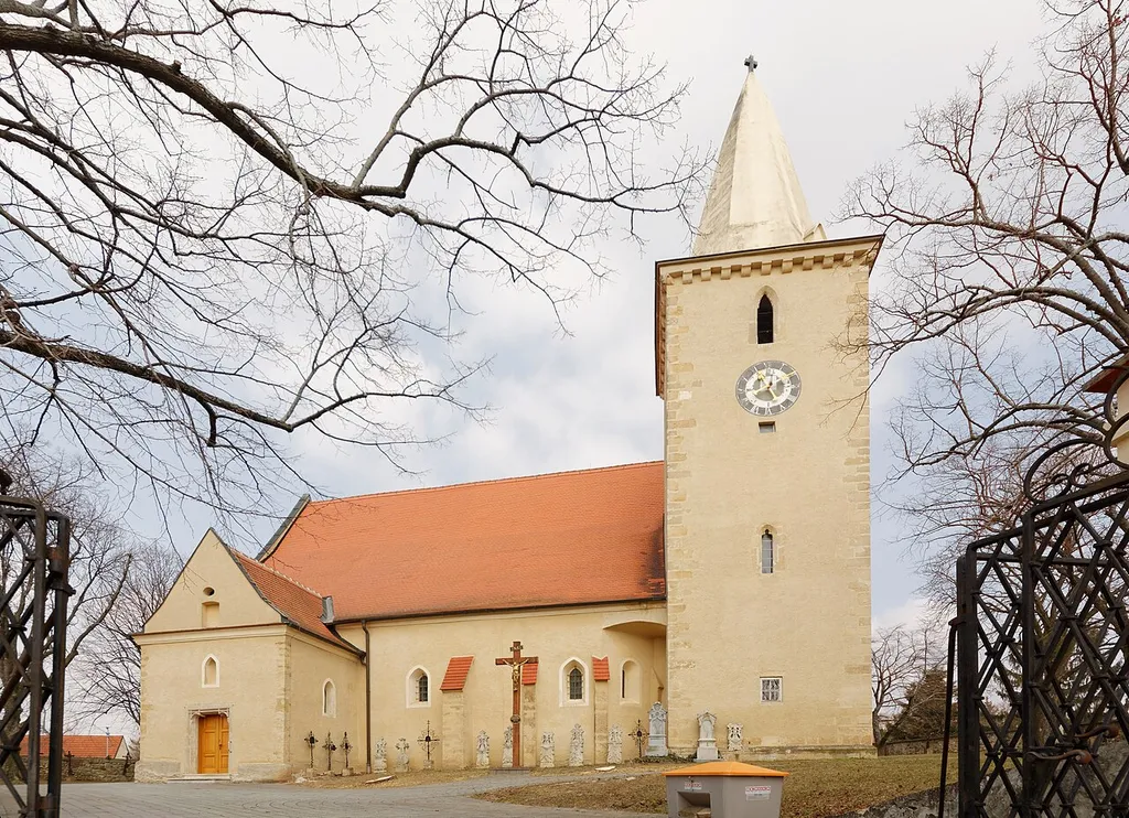 Catholic parish church in Altlichtenwarth, Lower Austria, Austria
