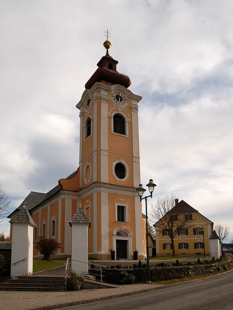 The parish church hl Ägydius in Fischbach, Styria, is protected as a cultural heritage monument.