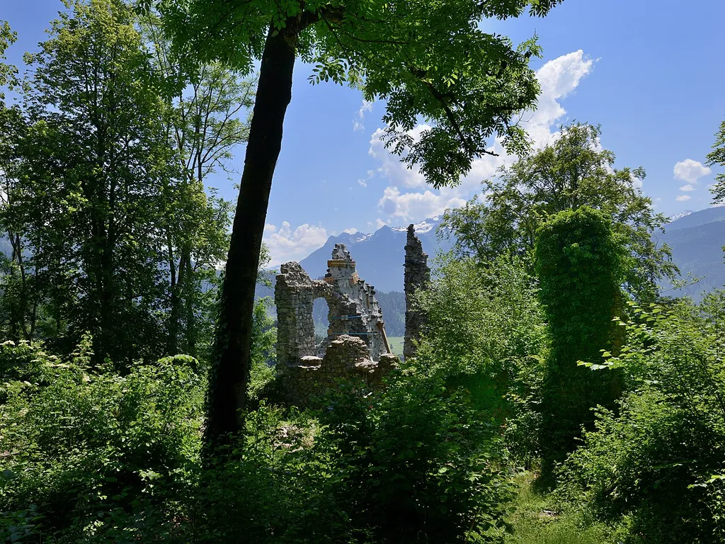 Die Burgruine Blumenegg steht in der Gemeinde Thüringerberg in Vorarlberg und etwa 1.000 m ostnordöstlich des Ortes Thüringen.