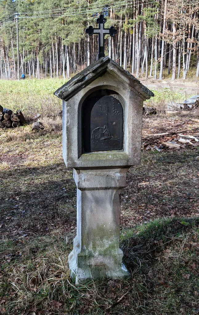 Allersberg, St. Wolfgang, Kreuzweg, Station 3, Baudenkmal, D-5-76-113-67