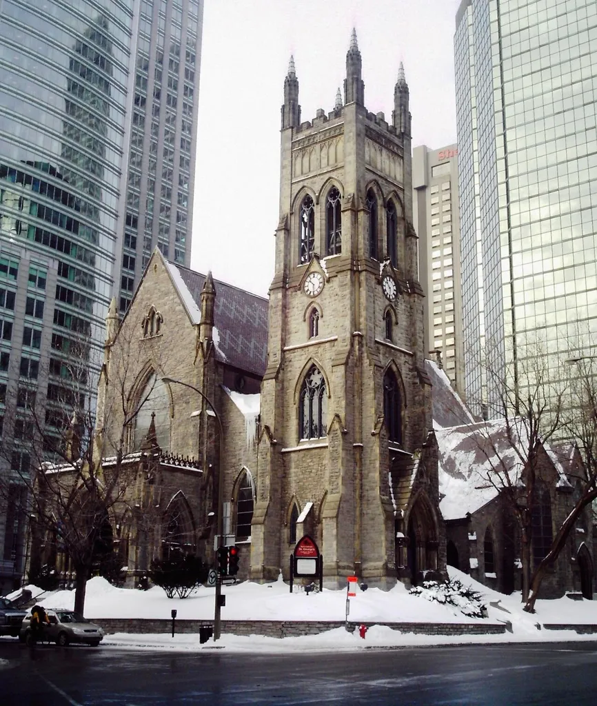 St.George Anglican church in Montreal