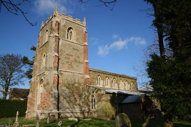 All Saints' church, Orby, Lincs. Greenstone and Perpendicular, but with a few bits of early English and Decorated .. even a hint of something Norman.