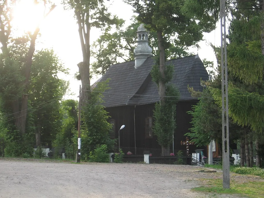 All Saints church in Zakliczyn, Poland
