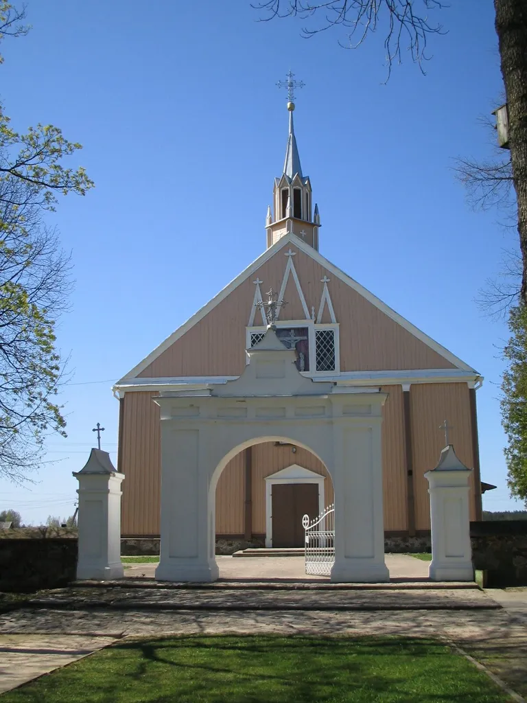 Viduklė church, Lithuania.