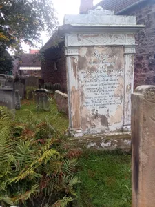 Gravestone Of John Mackay Wilson, Churchyard