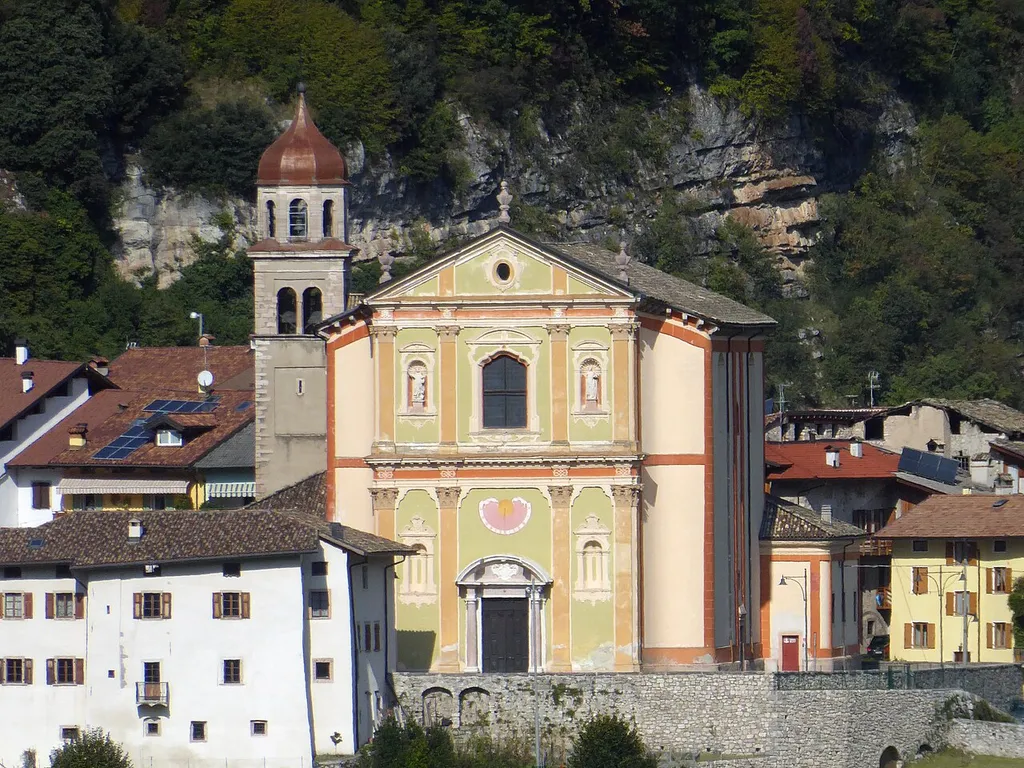 Cavedine (Trentino, Italy), church of Santa Maria Assunta