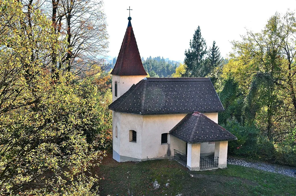 Subsidiary church Saint Matthew in Unterfederaun, statutary city Villach, Carinthia, Austria, EU