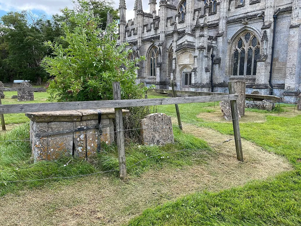 Two Monuments In The Churchyard Between 11 And 13 Metres North Of Tower Of Church Of St Mary The Virgin