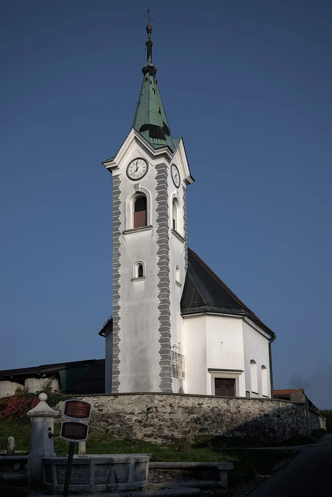 St. George's Church from Tacen, Slovenia.