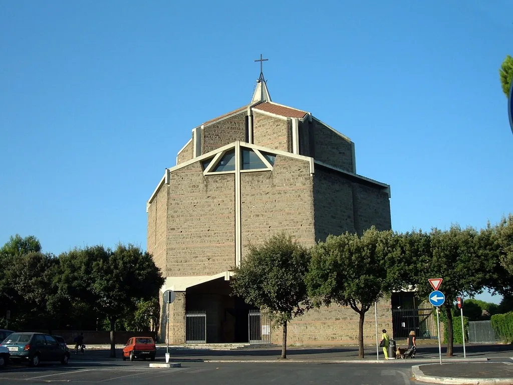 Chiesa di San Policarpo, a Roma, nel quartiere Appio Claudio.