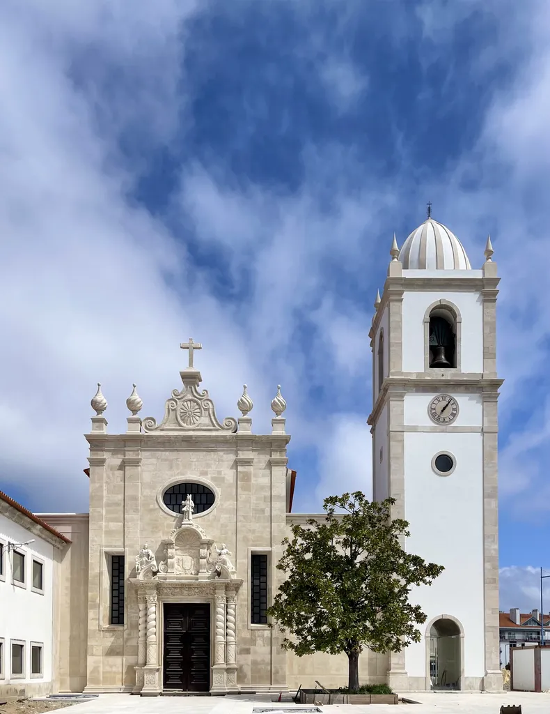 Cathedral of Aveiro (Sé de Aveiro, Igreja de São Domingos) in Portugal, during huge restoration in 2024, photographed by Robbie Conceptuel in 2024