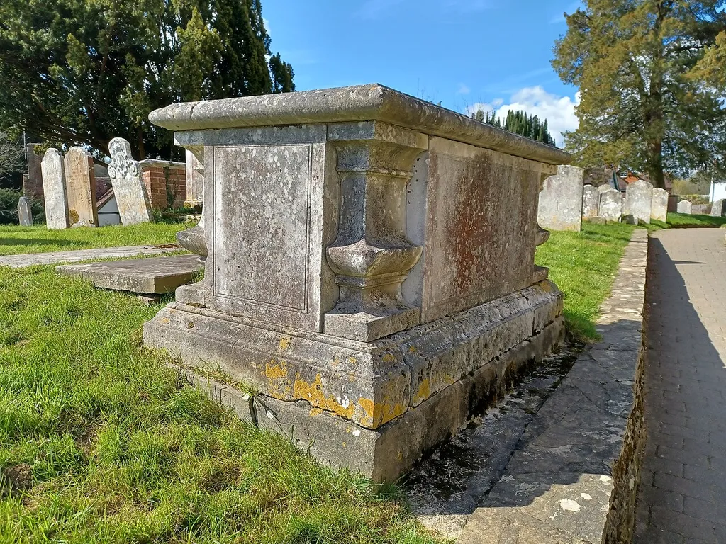 The Read? Tomb 10 Yards South Of Church Of St Mary, Chiddingfold, Surrey, England. c1808, Grade II listed. .mw-parser-output .messagebox{margin:4px 0;width:auto;border-collapse:collapse;border:2px solid var(--border-color-progressive,#6485d1);background-color:var(--background-color-neutral-subtle,#fbfcff);color:var(--color-base,#202122);box-sizing:border-box;border-inline-start-width:8px}.mw-parser-output .messagebox.mbox-small{font-size:88%;line-height:1.25em}.mw-parser-output .mbox-warning,.mw-parser-output .mbox-speedy{border:2px solid var(--border-color-error,#b22222);background:var(--background-color-error-subtle,#ffdbdb);border-inline-start-width:8px}.mw-parser-output .mbox-serious,.mw-parser-output .mbox-delete,.mw-parser-output .mbox-stop{border:2px solid var(--border-color-error,#b22222);border-inline-start-width:8px}.mw-parser-output .mbox-issue,.mw-parser-output .mbox-content{border:2px solid #f28500;background:var(--background-color-warning-subtle,#ffe);border-inline-start-width:8px}.mw-parser-output .mbox-query,.mw-parser-output .mbox-style{border:2px solid #f4c430;background:var(--background-color-warning-subtle,#ffe);border-inline-start-width:8px}.mw-parser-output .mbox-shit{border:2px solid #960;border-inline-start-width:8px}.mw-parser-output .mbox-license{border:2px solid #88a;border-inline-start-width:initial}.mw-parser-output .mbox-legal{border:2px solid var(--border-color-notice,#666);background:var(--background-color-base,#fff);border-inline-start-width:8px}.mw-parser-output .mbox-honor{border:2px solid #ca3;background:var(--background-color-warning-subtle,#fcf4db);border-inline-start-width:8px}.mw-parser-output .mbox-growth{border:2px solid #8d4;background:var(--background-color-success-subtle,#d5fdf4);border-inline-start-width:8px}.mw-parser-output .mbox-move{border:2px solid #93c;border-inline-start-width:8px}.mw-parser-output .mbox-protection,.mw-parser-output .mbox-message{border:2px solid var(--border-color-base,#aaa);border-inline-start-w