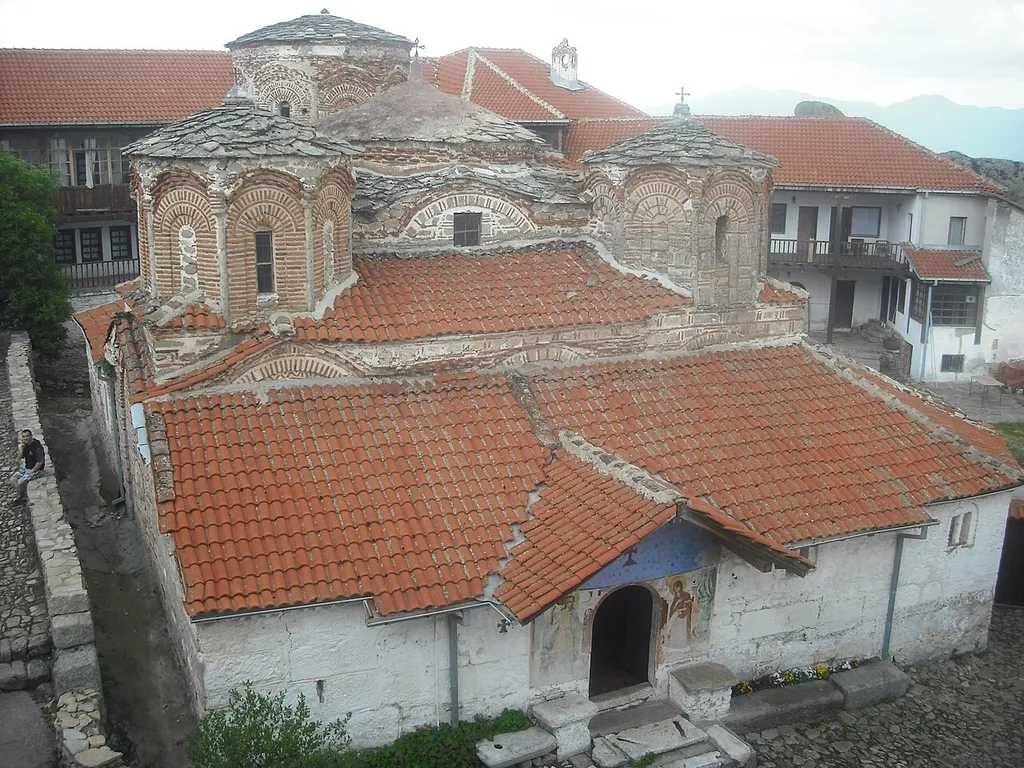 The church of St. Mary's Assumption at the Treskavec Monastery near Prilep, Republic of Macedonia