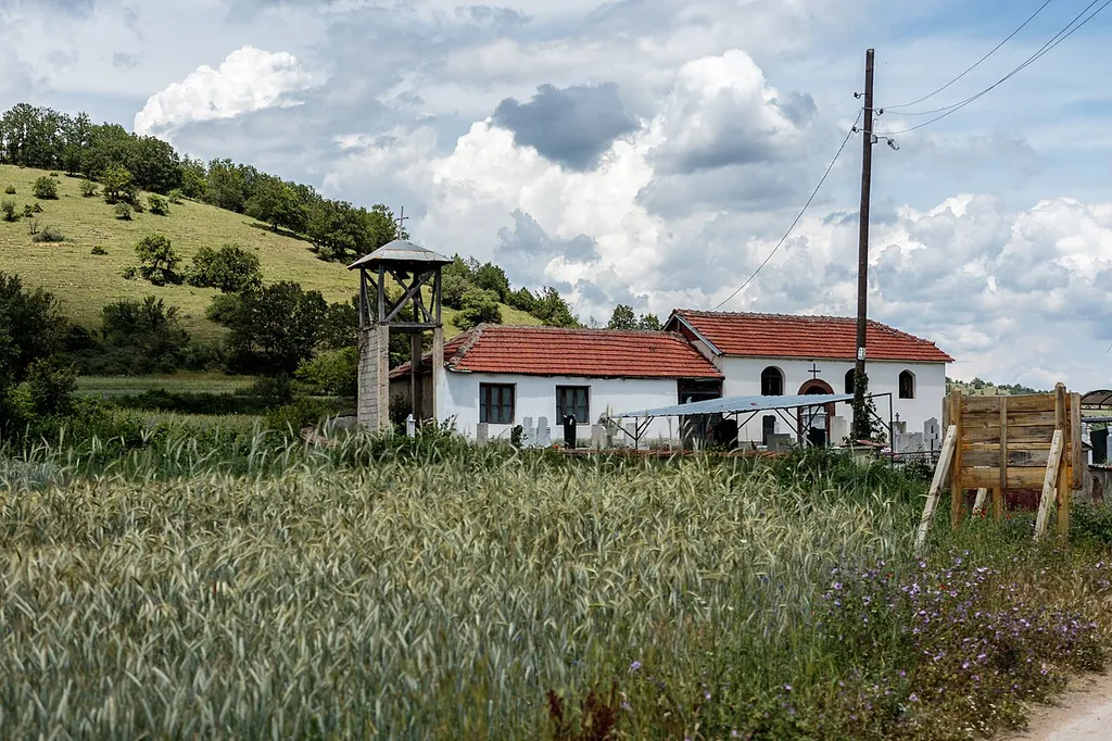 Church in the village Obednik