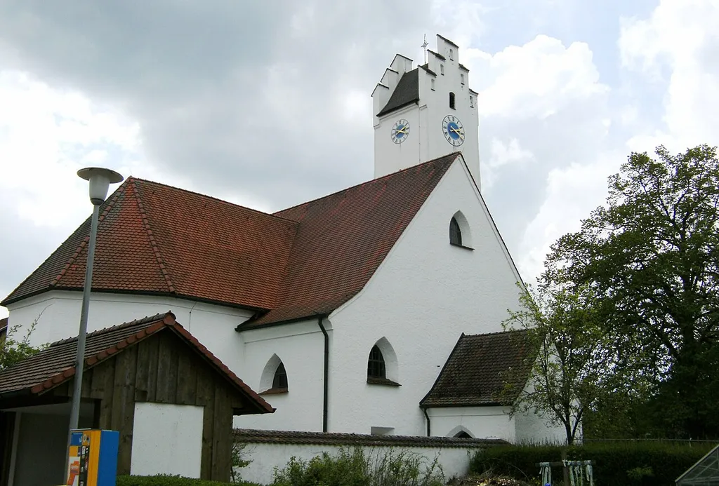 Kath. Kirche in Kirchbuch, Gemeindeteil der Stadt Beilngries im Landkreis Eichstätt, Bayern