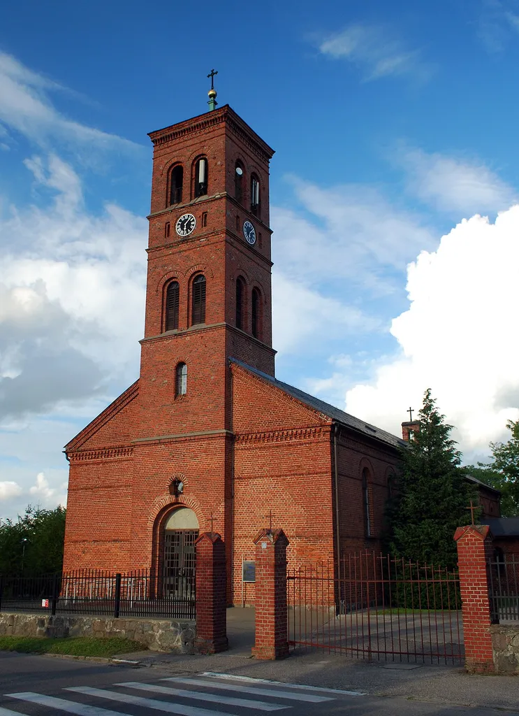 Parish Church in Chmielno, Poland.