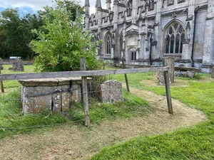 Two Monuments In The Churchyard Between 11 And 13 Metres North Of Tower Of Church Of St Mary The Virgin