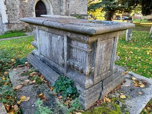 Chest Tomb In Churchyard Of Parish Church Of St Mary To Carpenter Family