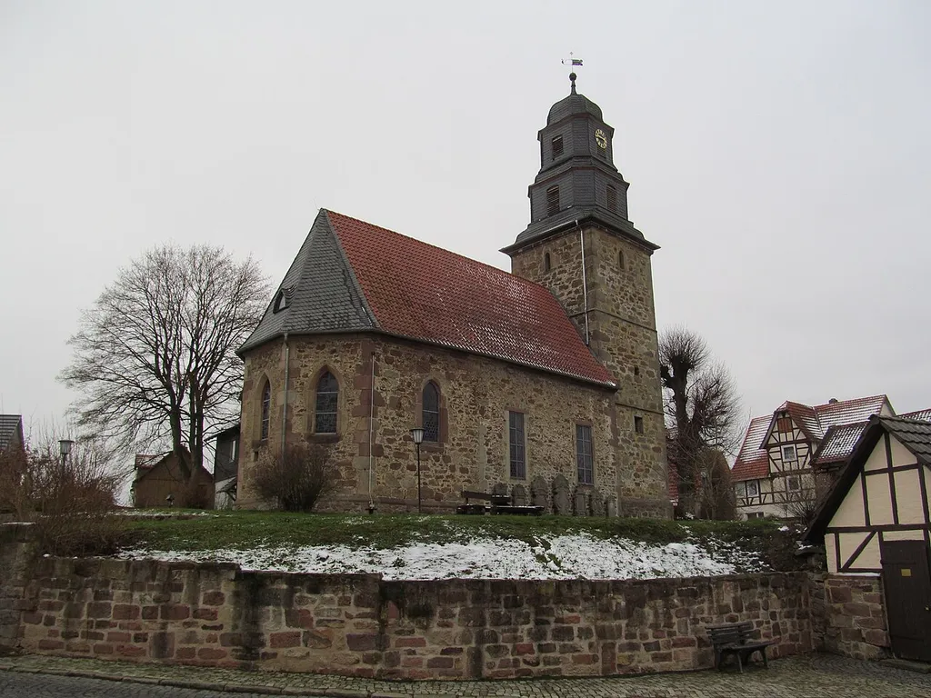 die evangelische Kirche von Fürstenhagen