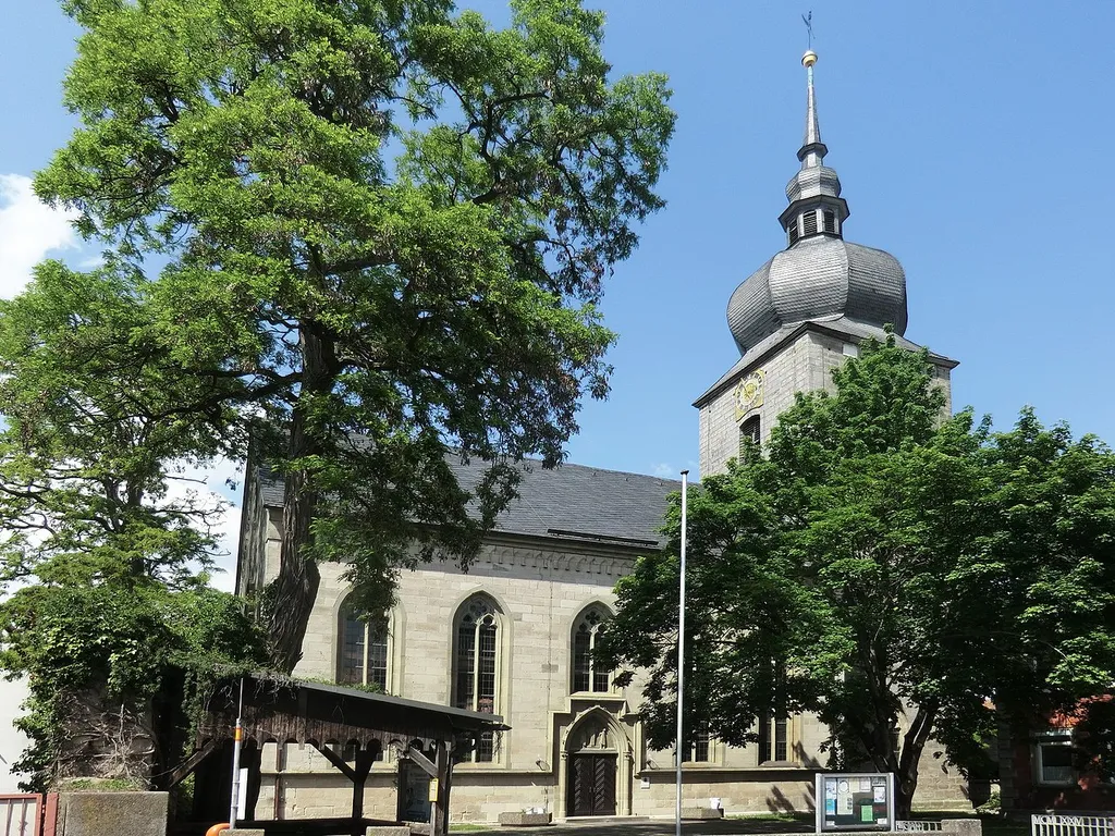 St. James, Uehlfeld Native name St. Jakobus Location Uehlfeld , Germany Coordinates 49° 40′ 17.03″ N, 10° 43′ 22.29″ E Authority file : Q41347241 institution QS:P195,Q41347241
