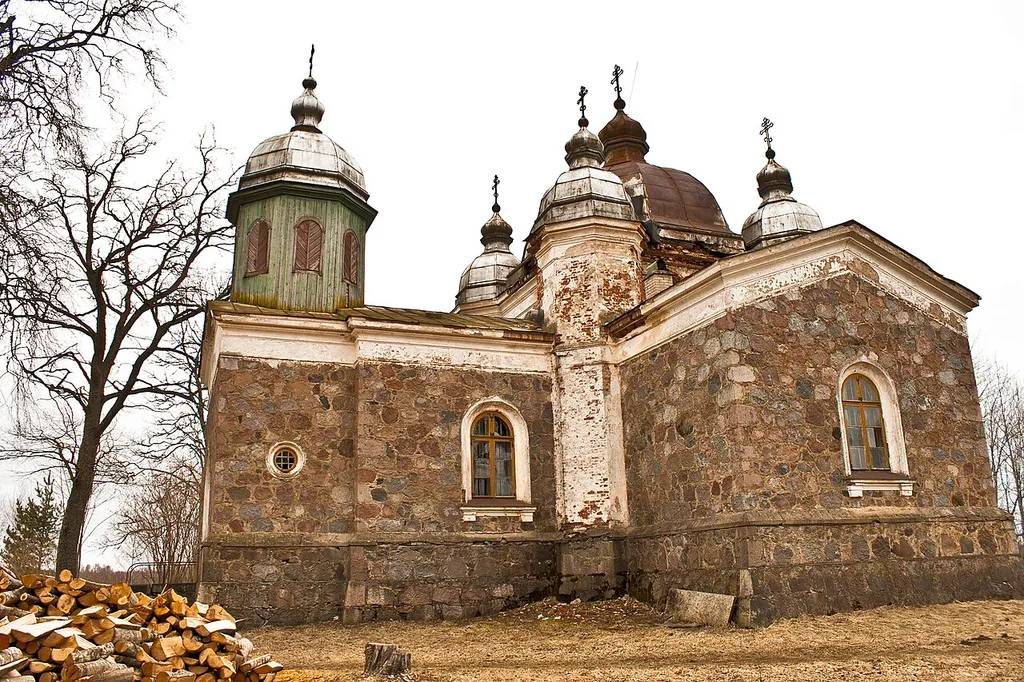 Kolga-Jaani orthodox church, Lalsi, Estonia
