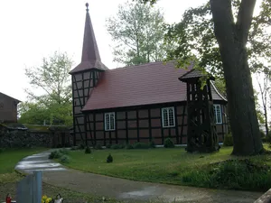 Holy Cross church in Cieszyno