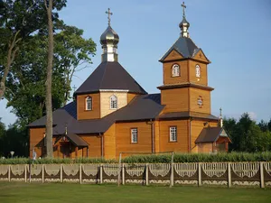 Orthodox Saints Cosmas and Damian church in Anusin