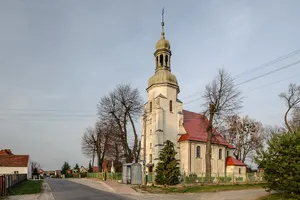 Saint John of Nepomuk church in Bychowo, Lower Silesian Voivodeship