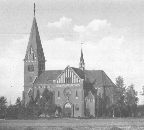 The non-existent evangelical church in Lędziny-Hołdunów, Poland.