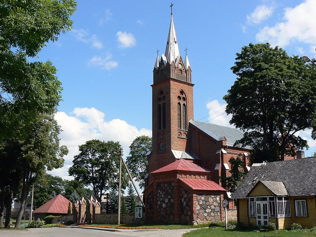 Church in Viešintos.