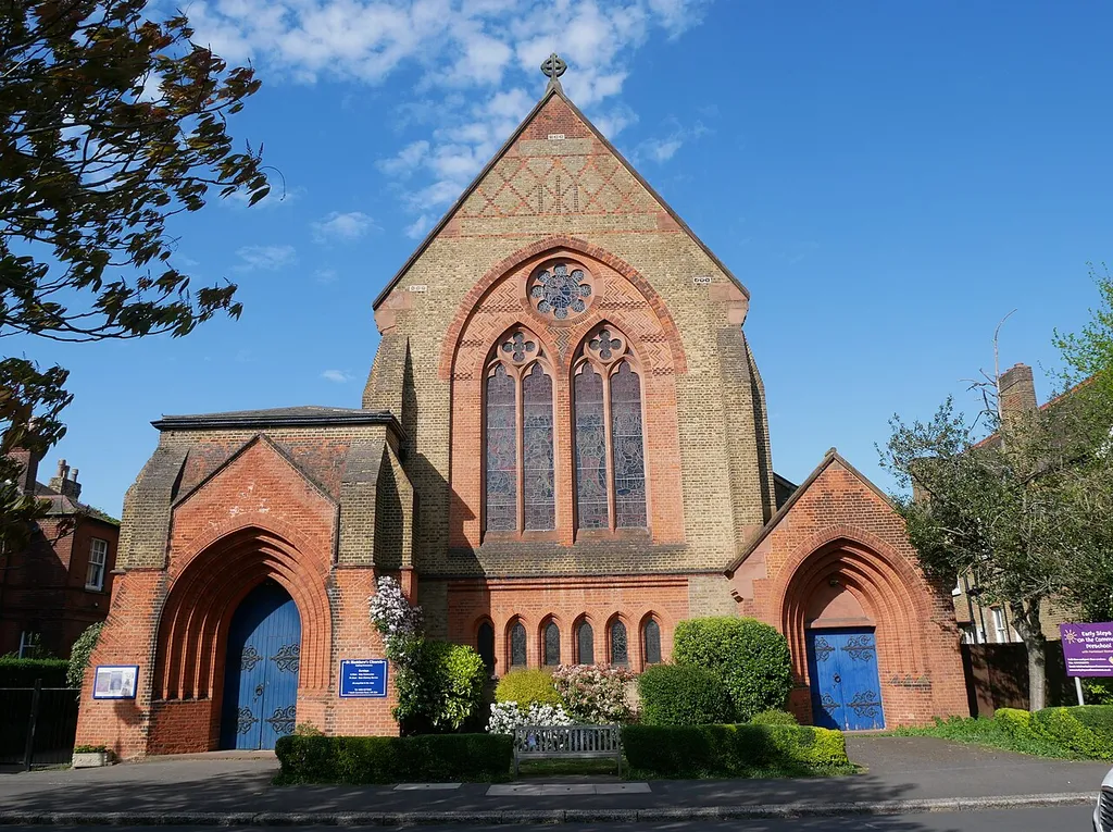 View of the Church of Saint Matthew in Ealing from the south.