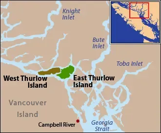 West Thurlow Island