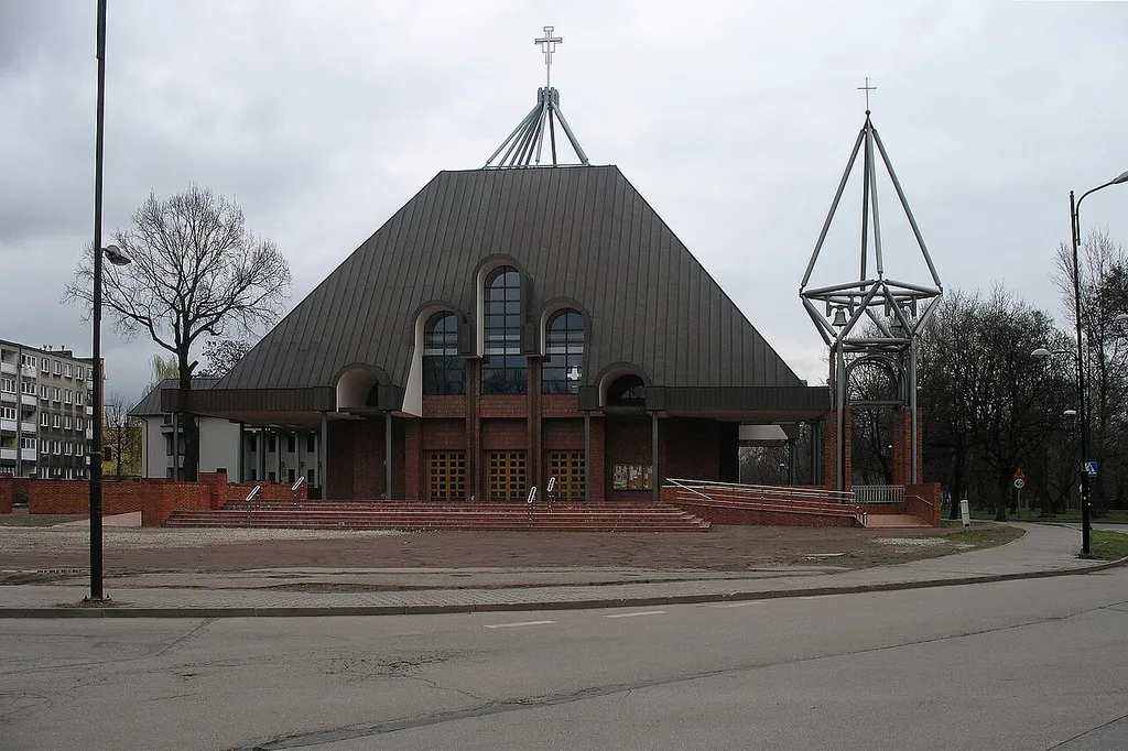 Gliwice. Franciszkańska. Kościół Najświętszego Serca Pana Jezusa.