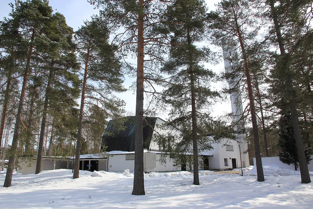 The Church of the three crosses in Imatra.