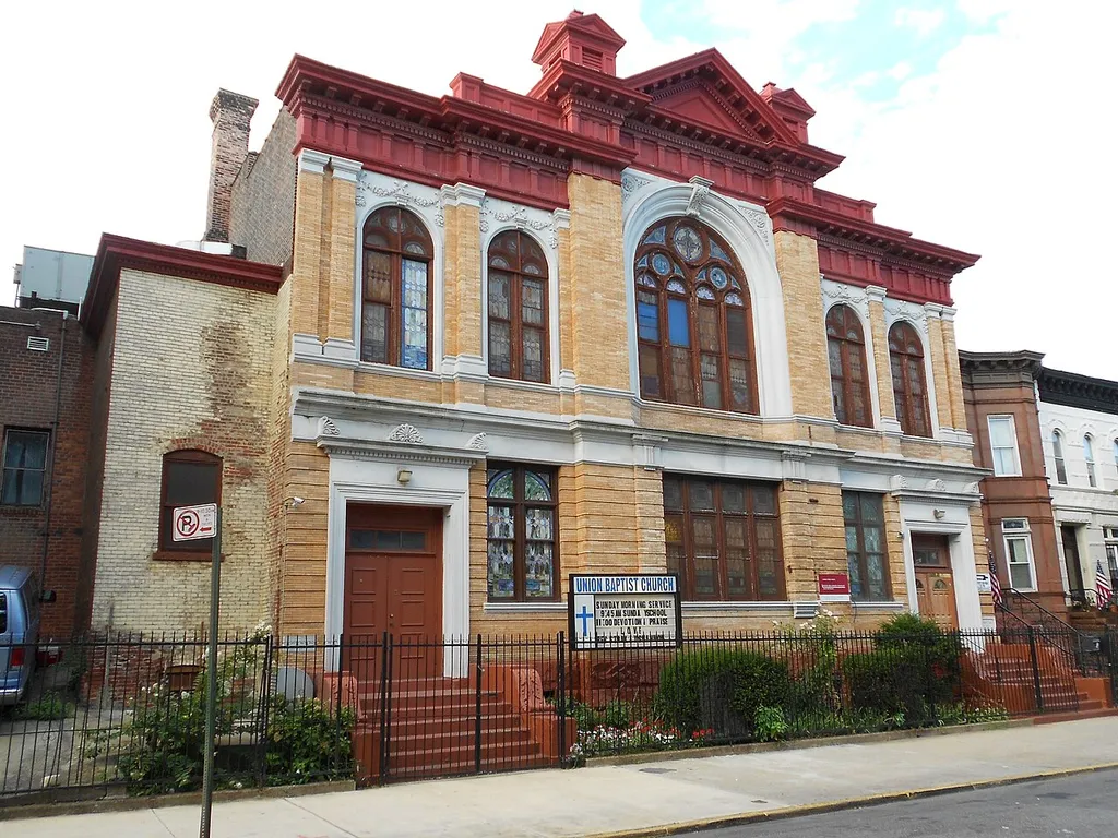Immanuel Congregational Church, now Union Baptist Church, in Brooklyn