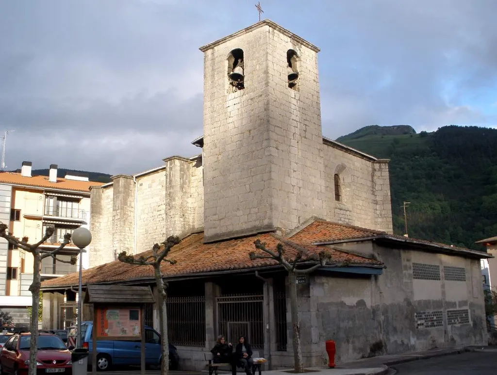 Iglesia de San Juan Bautista, en Anoeta (Guipúzcoa)