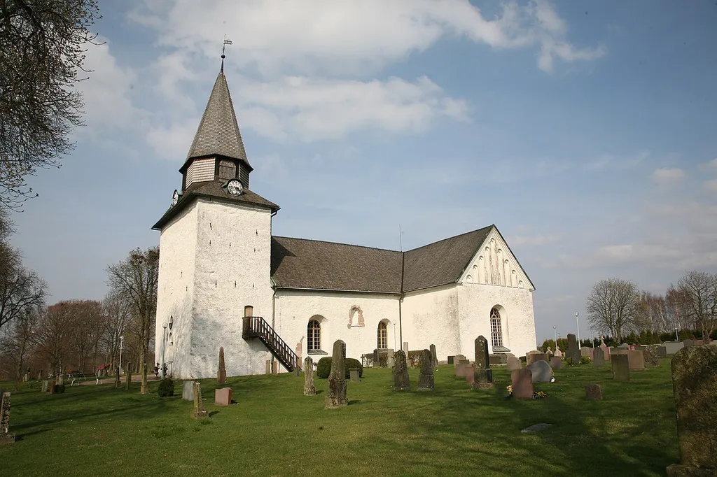 Östra Karup church in Skåne, Sweden