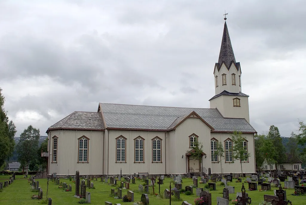 Rindal kirke i Rindal, Møre og Romsdal.