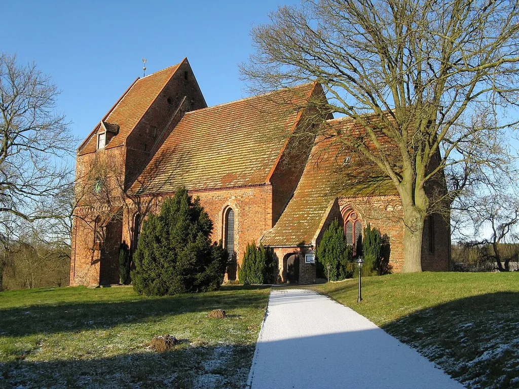 Church in Kirch Mummendorf, Mecklenburg-Vorpommern, Germany
