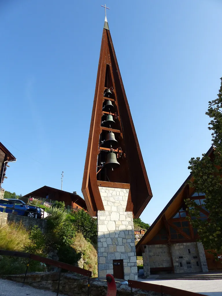 Kirche von Vex (Église de Vex), 1963 erbaut