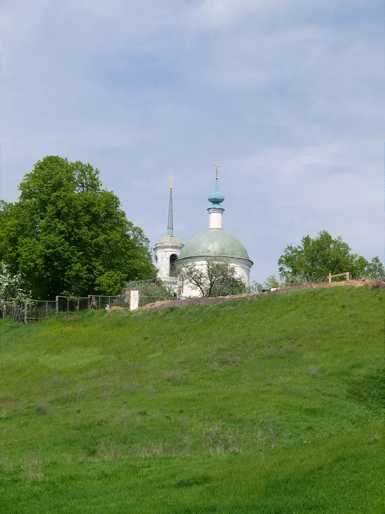 Church in Ryabushki, Kaluga Oblast.