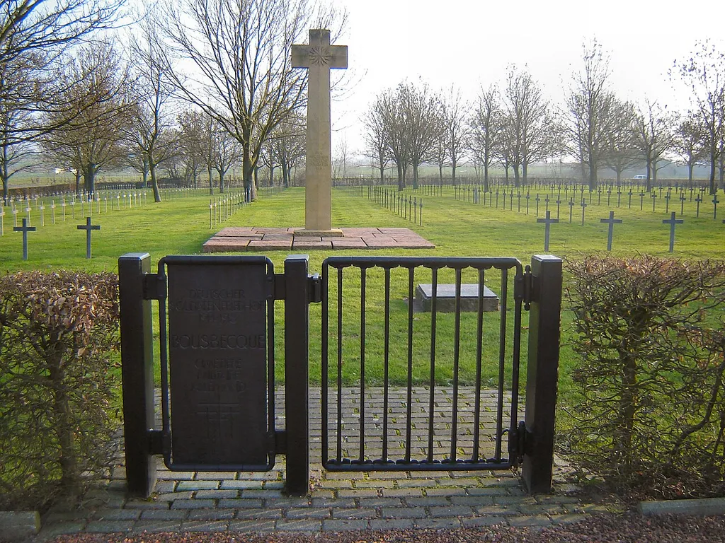 Bousbecque German military cemetery